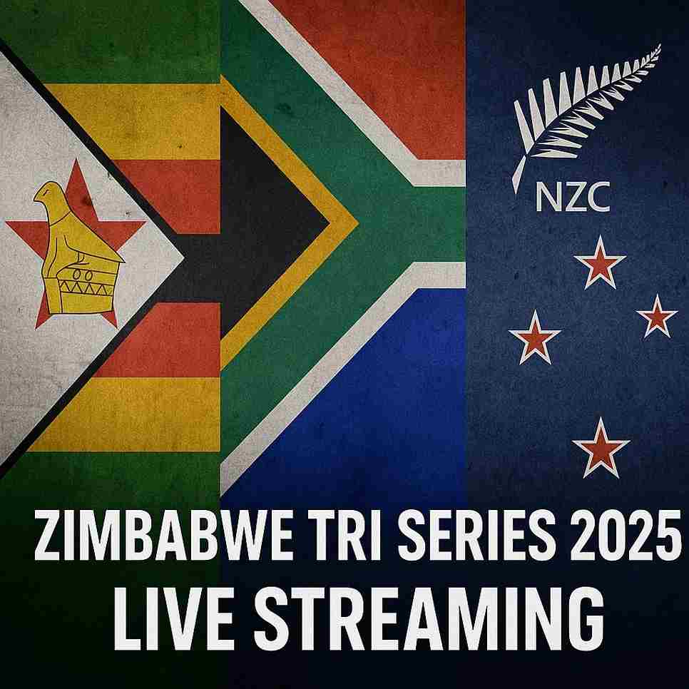 Zimbabwe Tri Series 2025 live telecast schedule squad and live streaming details